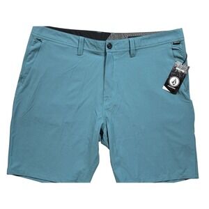 Volcom Surf & Turf Frickin Slub Shorts Men's Size 40  Teal True to This - 468
